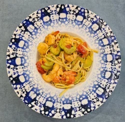 Linguini Karkalec Kungull