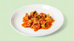 Ravioli me Domate dhe Borzilok