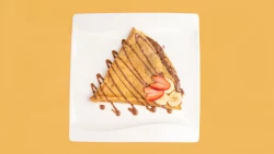 Krep Nutella Banane Luleshtrydhe