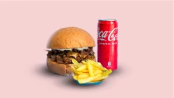 Double Cheese Burger Meal
