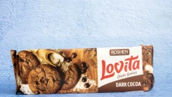Lovita Biscuit With Dark Choco 150Gr