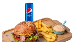 Porkito Big Burger Combo