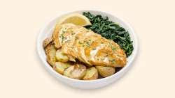 Signature Chicken Bowl Patate Baby & Spinaq