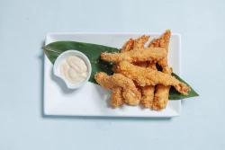 Tempura Karkalec Salmon