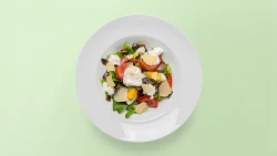 Insalata Verde Gustosa con Uova