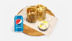 Chicken Pita & Pepsi