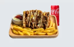 Pita Pita Pule + Coca Cola