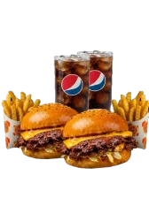 1 + 1 Koka Beef Smash Burger Menu Free