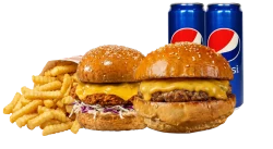 Double Burger Combo