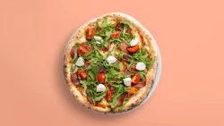 Pizza Rukola & Pomodorini Crudo