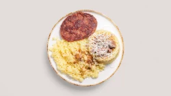 Pilaf me Qofte Shtëpie